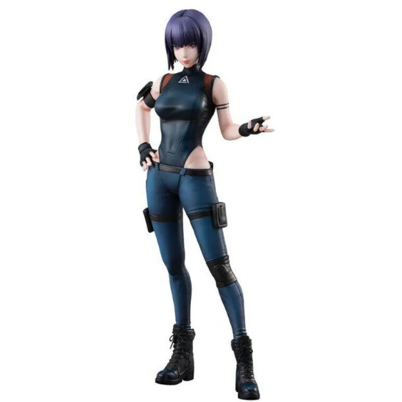 MegaHouse Original Authentic GALS Series Ghost in The Shell: Stand Alone Complex Kusanagi Motoko Doll Model Handmade Toy Gift