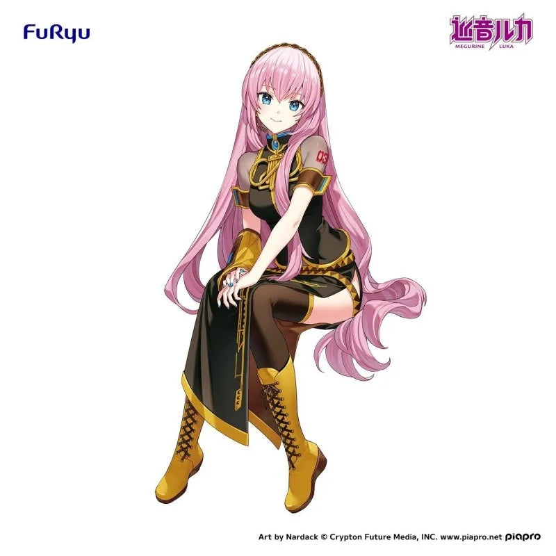 FURYU in Stock Genuine Piapro Characters - Megurine Luka - Noodle Stopper Figure Garage Kit  Action Figure Gifts Toys Model