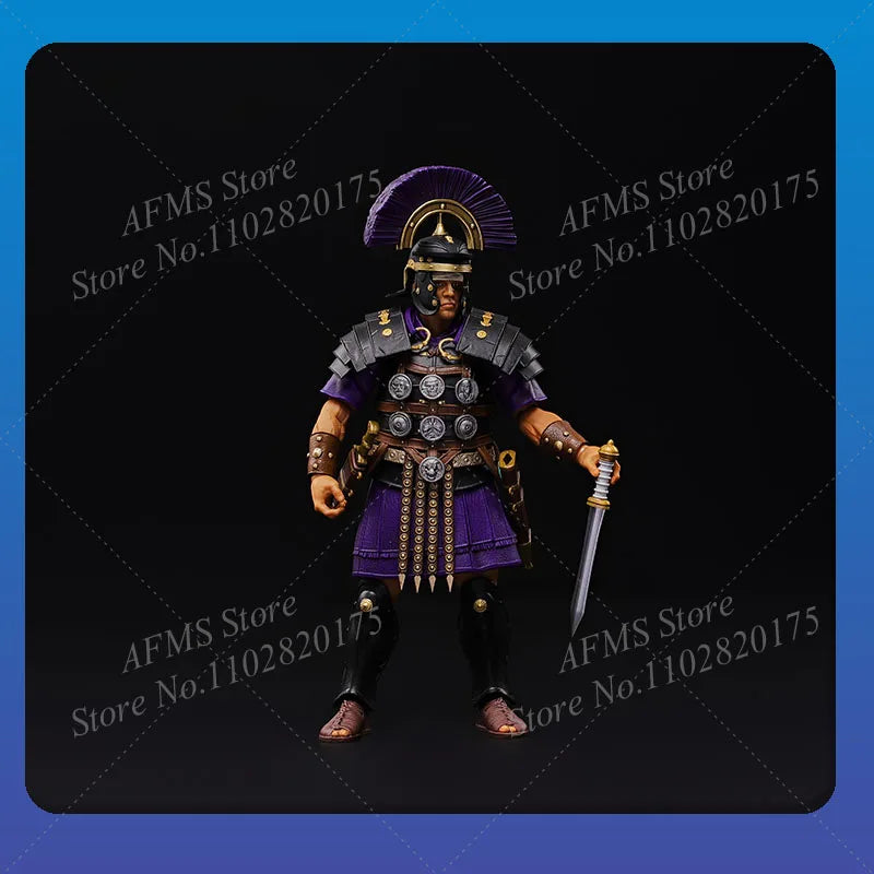 XESRAY 1/12 Scale Collectibles Figure Honor Battle 6Inch Roman Guard Luxury Purple Limited Men Soldier Action Figure Model Toys