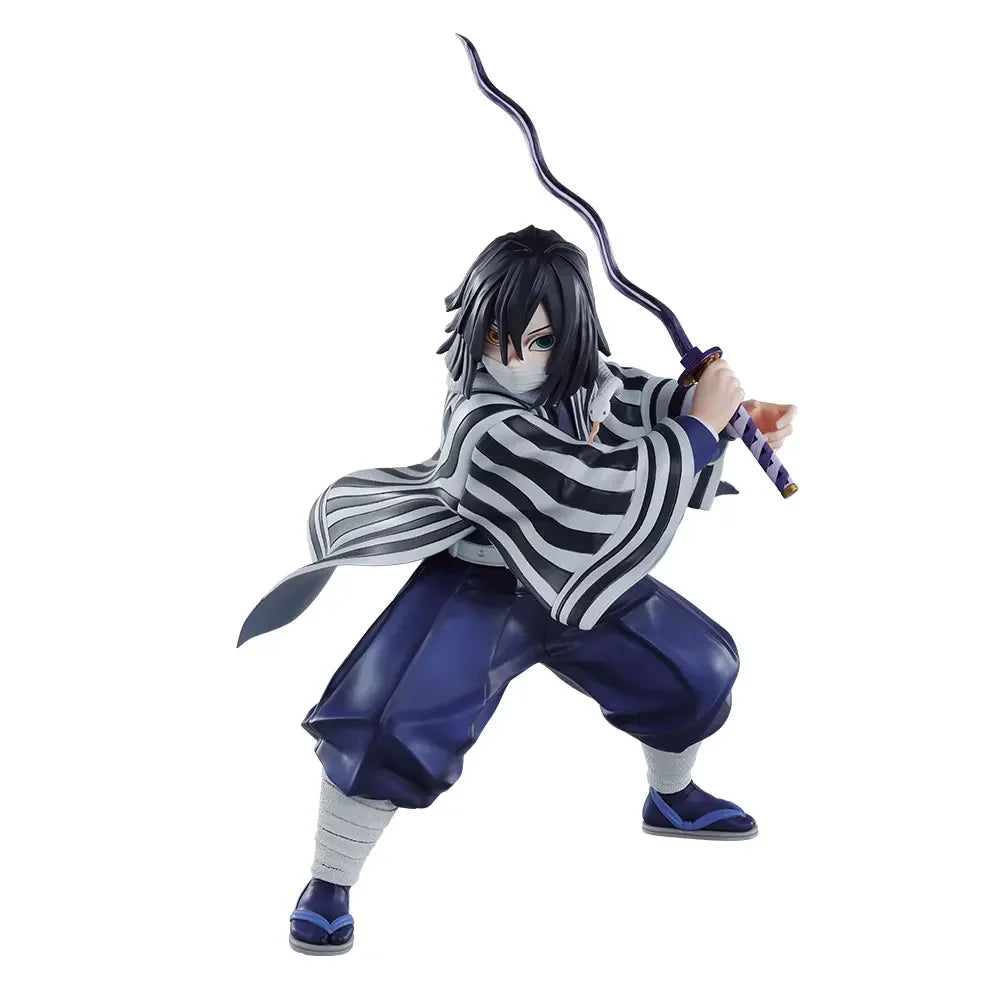 In Stock Bandai Ichiban Kuji Demon Slayer Kimetsu Hashira Training Sanemi Shinazugawa Anime Figure Action Model Toys Gift