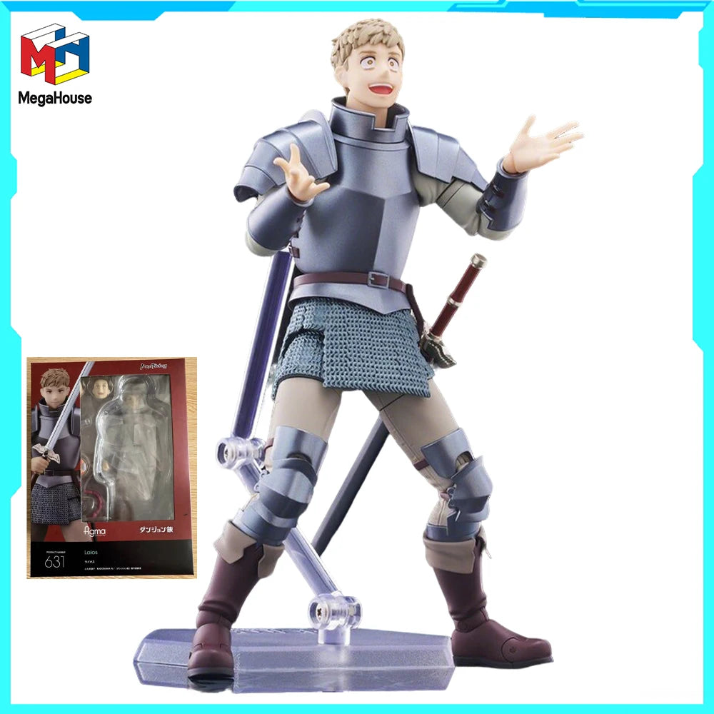 100% Original in Stock Max Factory Figma #631 Laios Touden Anime Figure Action Figure Model Decoration Collection Birthday Gift
