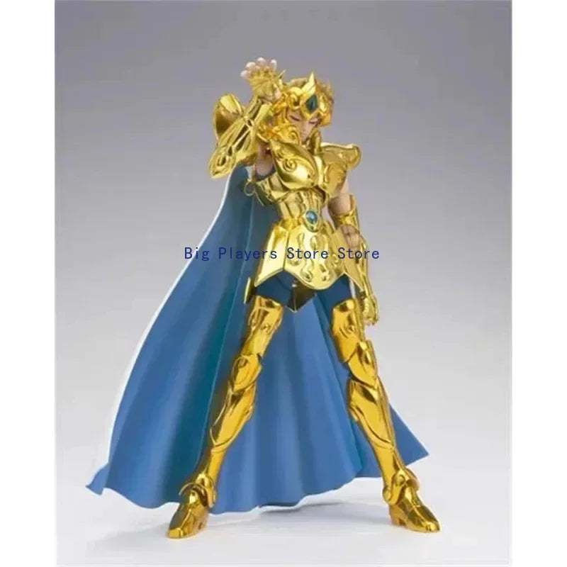 In Stock Bandai Original Saint Seiya EX Saint Cloth Myth Leo Aiolia Olia 2.0 Rebirth Version Movable Figure Toy Gift