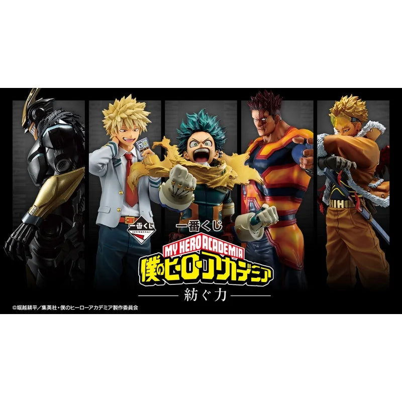 In Stock Original Banpresto Ichiban Kuji My Hero Academia Katsuki Bakugo Izuku Midoriya Anime Characters Model Present Garage