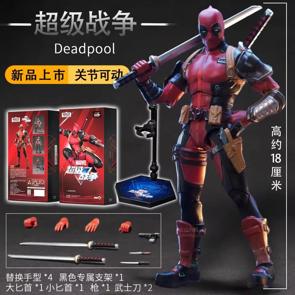 Deadpool & Wolverine  Action Figure ZD Original Thor 1/10 X-Men Limited Guardians of The Galaxy Lord Cartoon Toys for Kids Gift