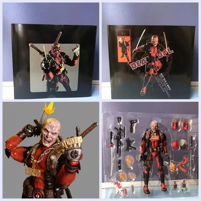 Deadpool Figure ML Legends The Avengers X-Men DP Action Figuras Anime GK Statue PVC Manga Figurine Model Toys Gift for Children