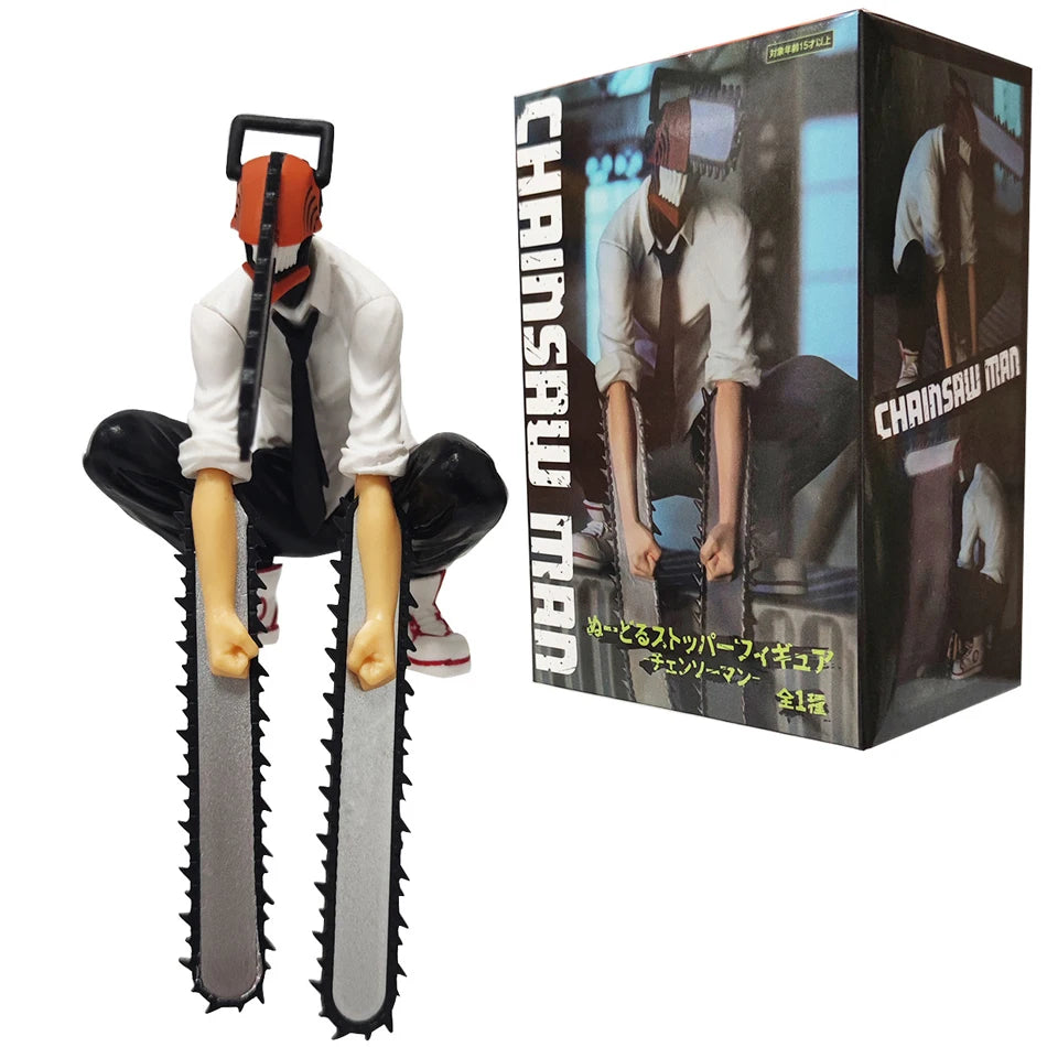 Hot Chainsaw Man Denji Anime Figure Denji/Power Action Figure 1560 Chainsaw Man Denji Figurine Adult Collectible Model Doll Toy