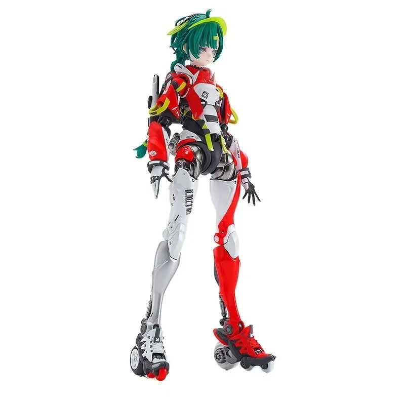 In Stock Sentinel Motored Cyborg Runner Articulated Mecha Girl Collectible Action Figure Model Toy for Anime Fan Collection