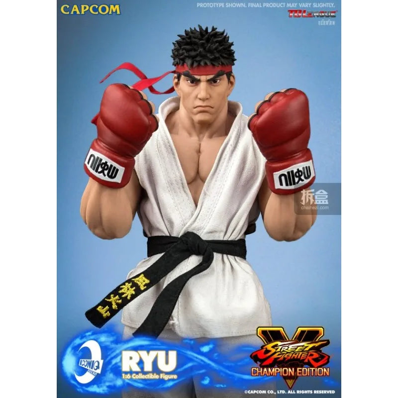 ICONIQ STUDIO TBLEAGUE Original Street Fighter AKUMA Ghost 1/6 Genuine Movable Doll Finished Model Handmade Model Play Gift