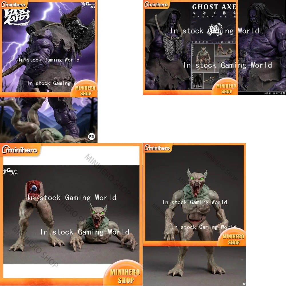 Pre-sale GHOSTAXE Studio Dahong Series Four Evils Action Figure Robot Toy Collectible for Adults Kids Anime Fans Gift