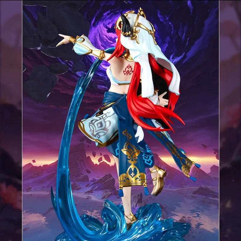 27CM Genshin Impact Cute Nilou Action Figure Game Anime Peripherals Desktop ornament Decor Model Statue Boy Collectible Toy Gift