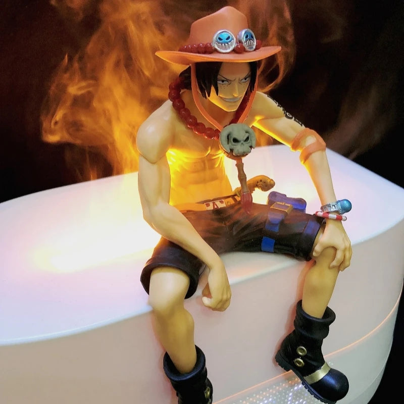 Anime-Figur Modell Spielzeug NARUTO One Piece Anime Figur Bluetooth Lautsprecher Luftbefeuchter Multifunktions-Flammenlampe Figur Heimdeko