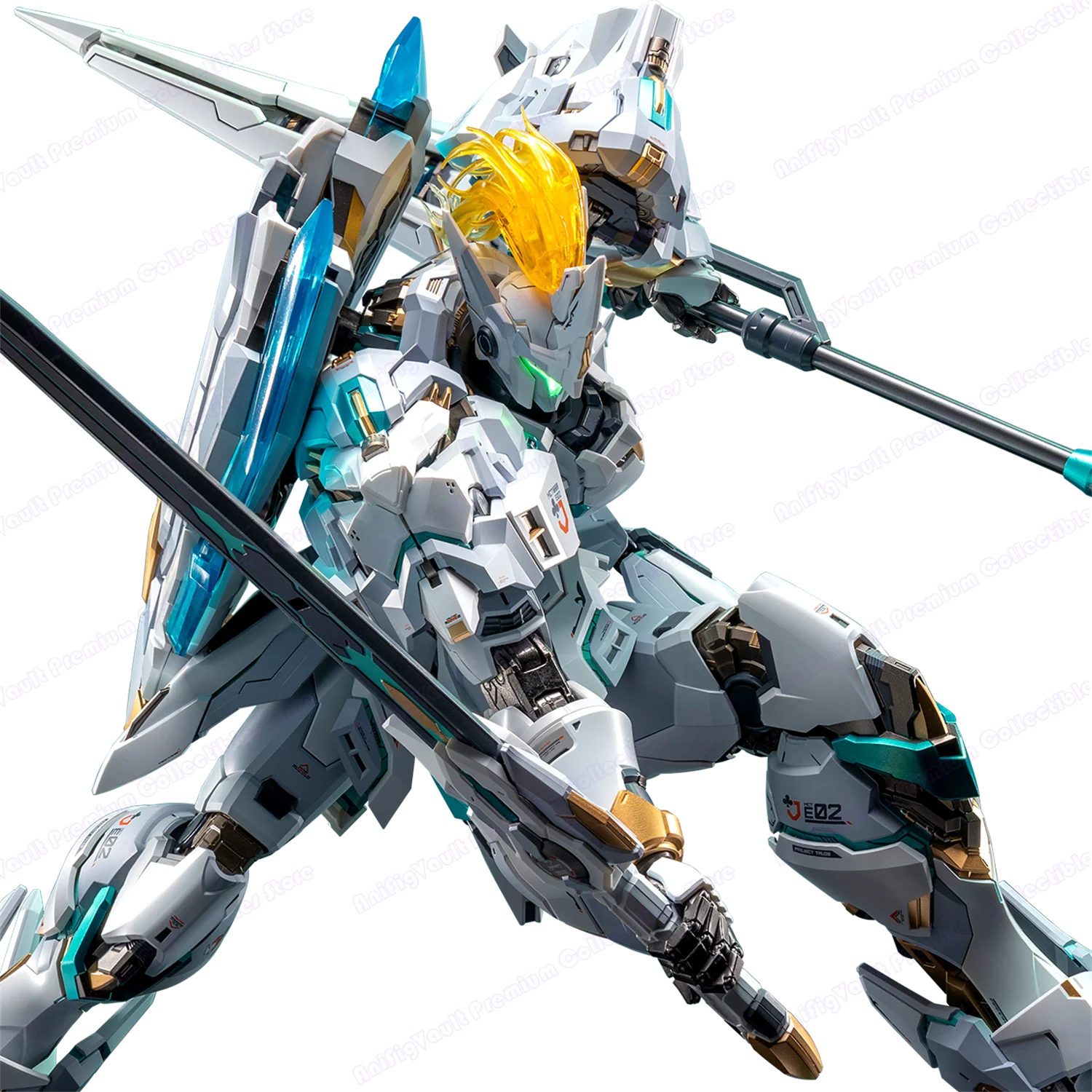 MOSHOW TOYS Progenitor Effect MCTEE02 MCT-E02 Limited Edition Knight In The Lake Metal Mecha Action Figure 【IN STOCK】