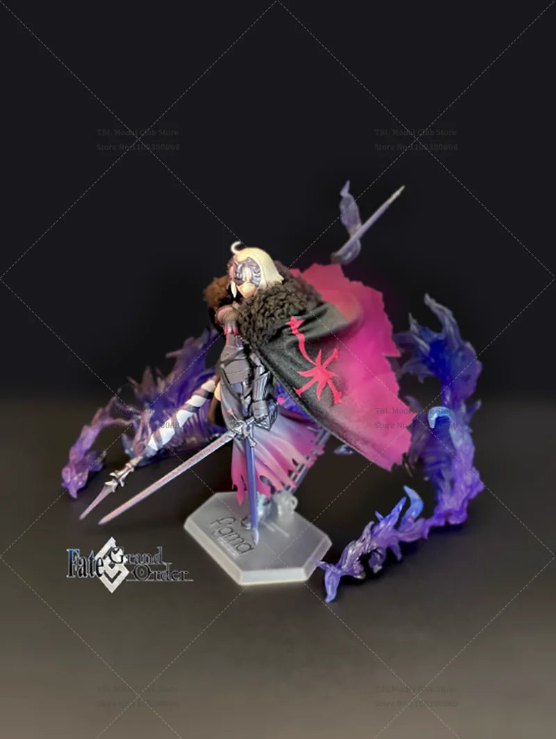 1/12 Scale Female Clothes Cloak Fate Avenger Dragon Witch Alter Japanese Anime For figma 6-inch Action Figure Soldier Scene