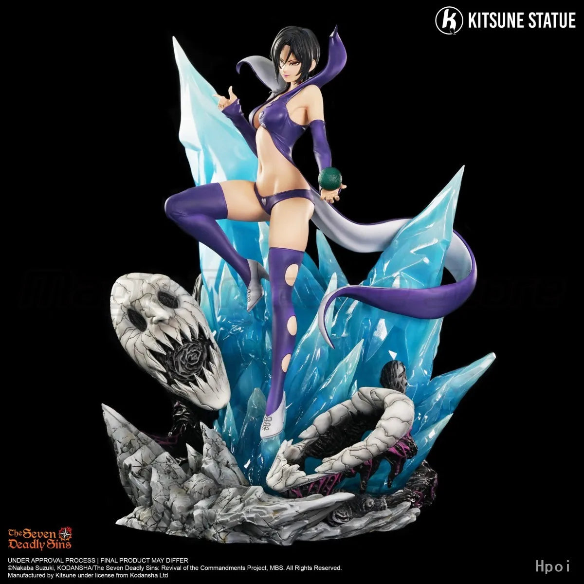【MT】Original Kitsune Statue Seven Deadly Sins Merlin GK 1/6 Scale Figure Toy Collection Model Ornaments