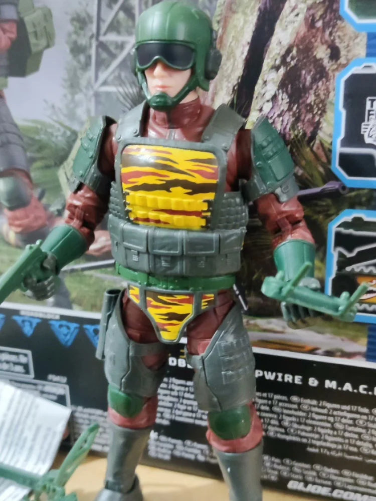 Originale Originalversion GI Joe Gi Joe Classified Series 6 "126 Tiger Force Roadblock Tripwire Macleod Actionfigur Modellspielzeug