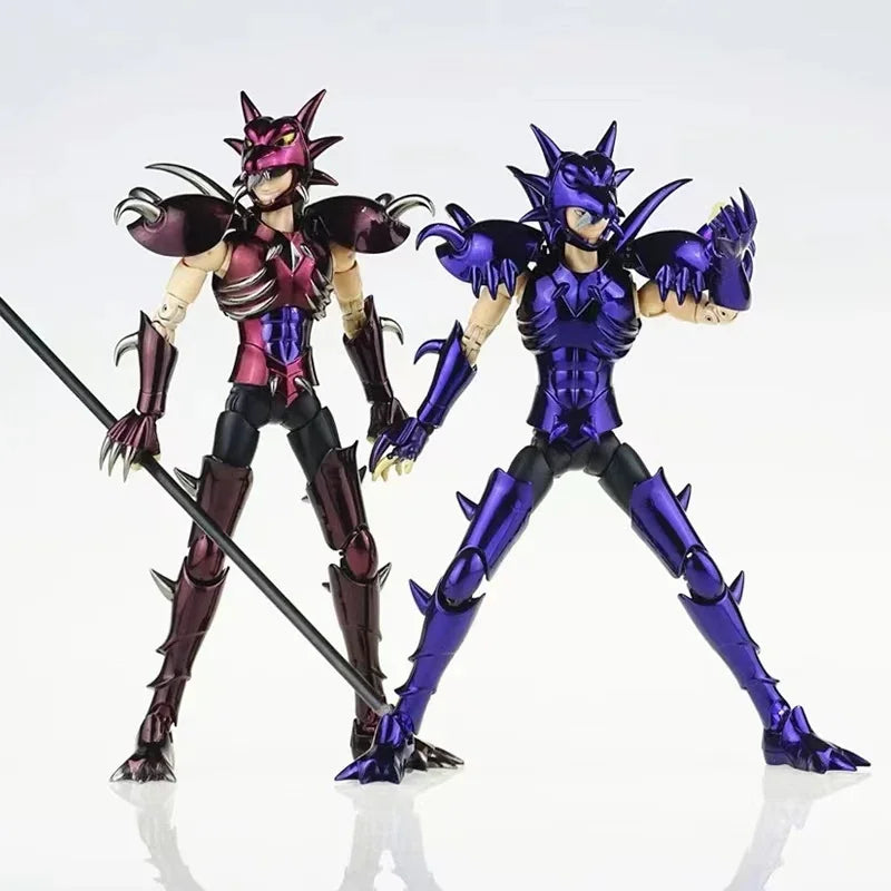 In Stock RH Saint Seiya Myth Cloth EXM Lycaon Phlegyas Hades Specters Knights of The Zodiac Anime Action Figure Toy Gift