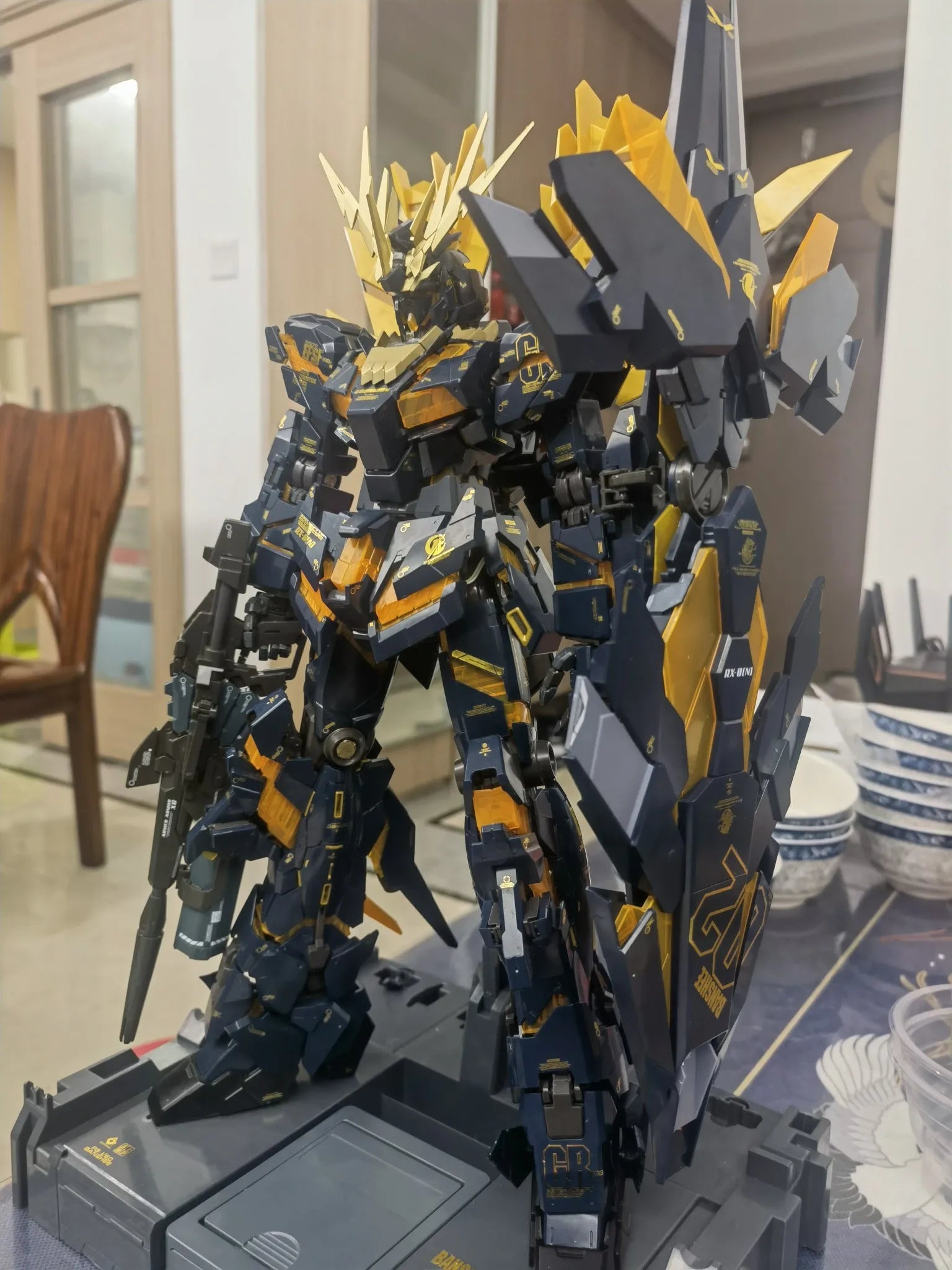 In Stock DABAN Model Banshee PG 1/60 Unicorn 02 RX-0 Assembly Model Kit Toy Action Figures Robot Plastic Model Gifts