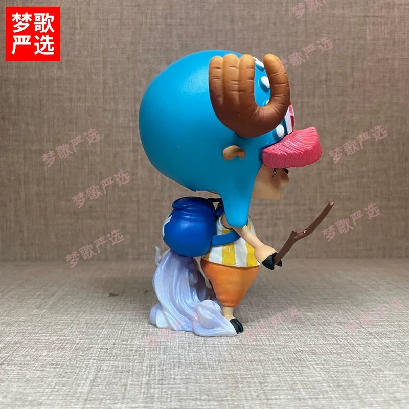 One Piece Post 2 Years Q Version Tony Tony Chopper Figure Trendy Collectible Desktop Computer Case Decor Ornament For Anime Fans