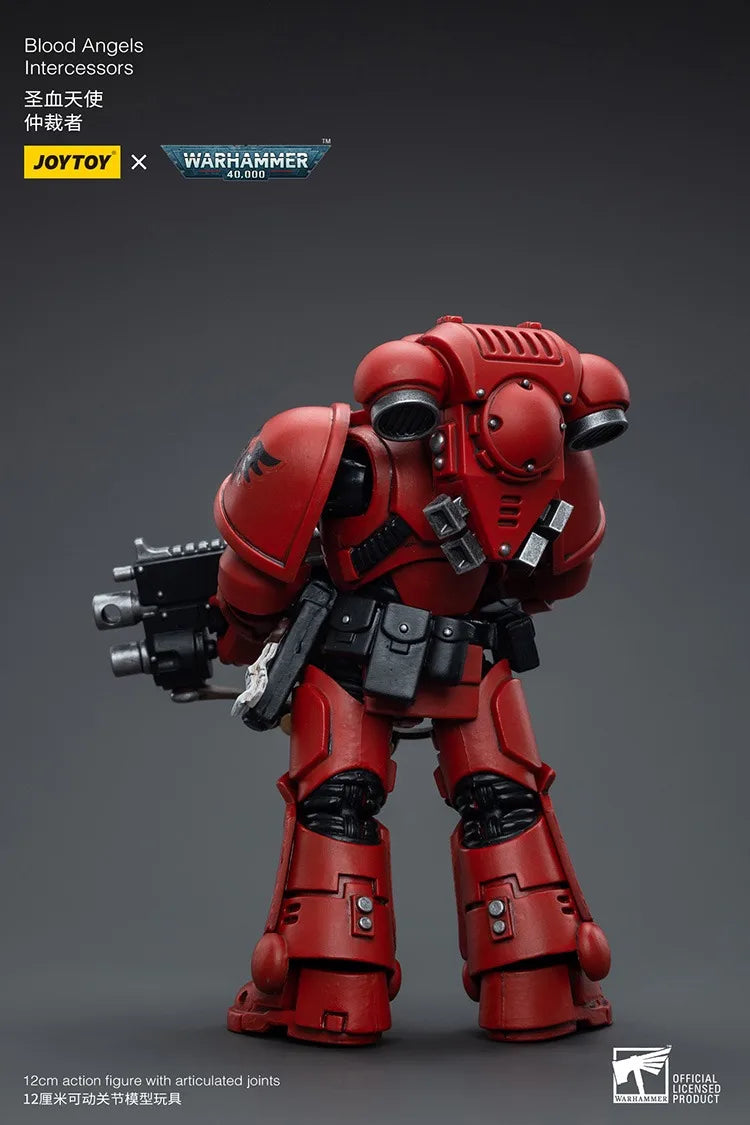 JOYTOY Warhammer 40K Imperial Fists Intercessors Blood Angels Intercessors Ultramarines Intercessors Actionfiguren Puppenspielzeug