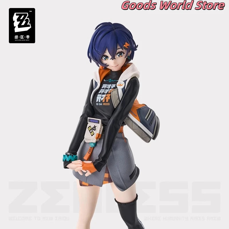 In stock Wise Belle figurine Model ornament Mihoyo ZZZ Zenless Zone Zero Belle Cosplay Costume Anime Game Model Halloween Gift