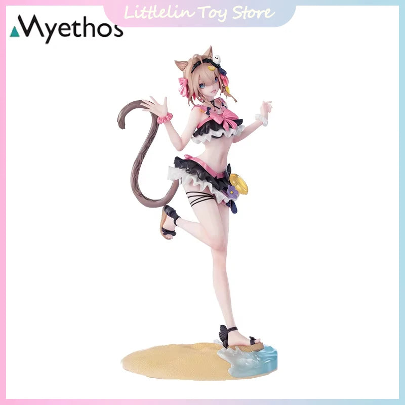 Genuine Honkai Impact 3 Pardofelis 1/8 Anime Figure Gift+ Series Summer Collector Ver. Desktop Decoration Collect Model Toy Gift