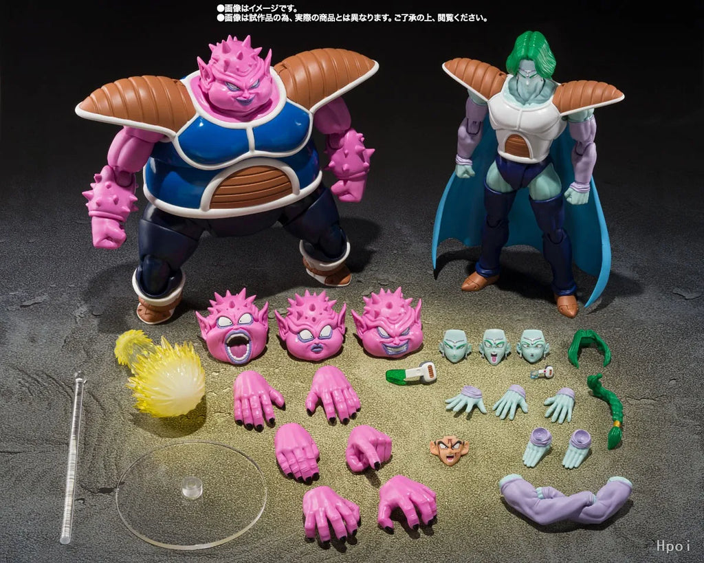 New Products Bandai S.H.Figuarts Dragon Ball Z Super Saiyan God Vegeta Goku Burdock Dodoria Zarbon Anime Action Figure Toy Gift