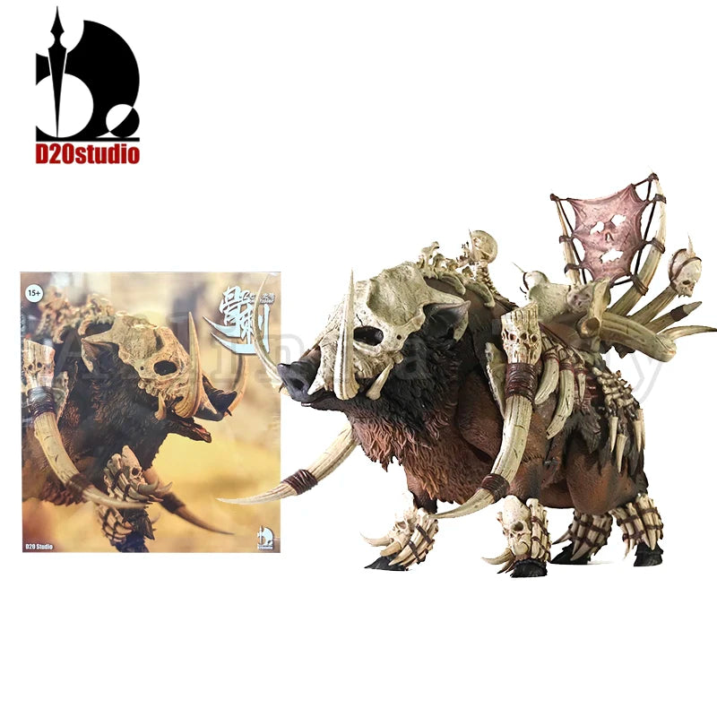 D20studio 1/12 Action Figure Giant Wild Boar Bonestabber Anime Model