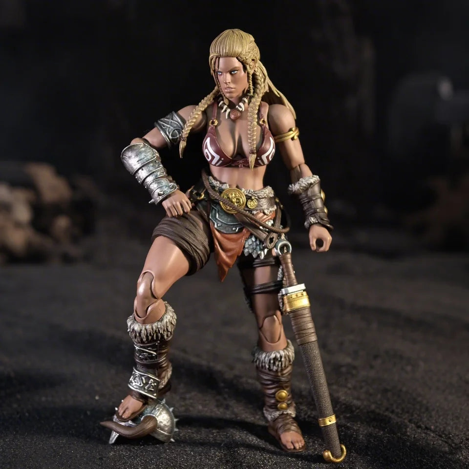 In Stock Xesray Fight For Glory 1/12 Action Figure Combatants 2025 Event Exclusive Gold Hildr Anime Model For Gift Model Toys