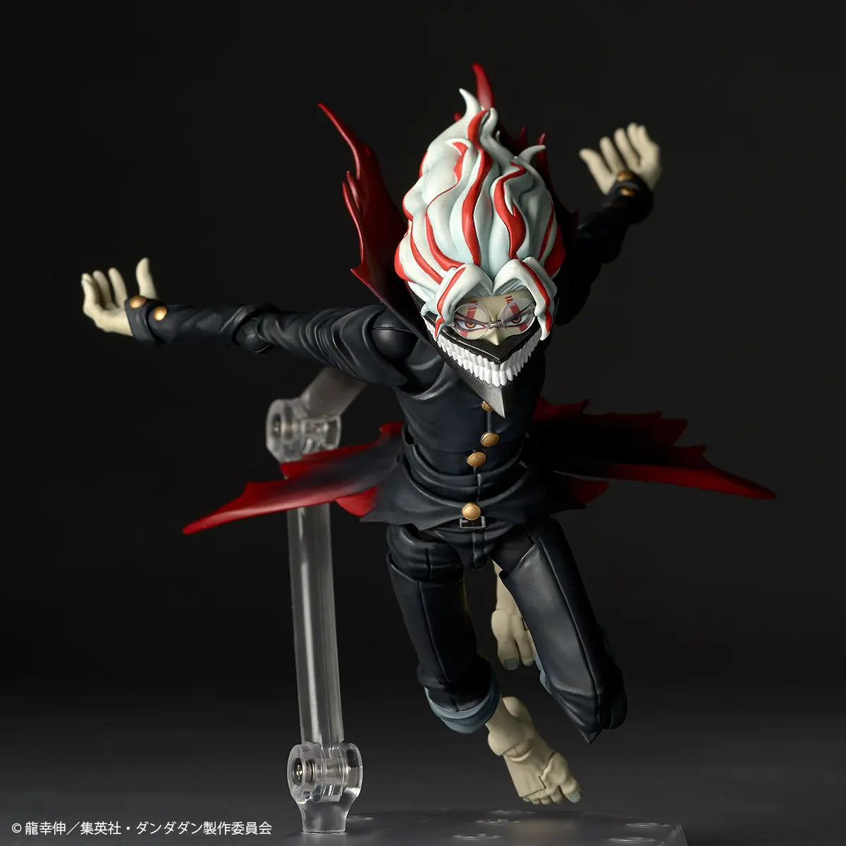 Kaiyodo Revoltech Amazing Yamaguchi Dandadan Okarun Transformed Form Articulated Figure, Collectible Toy Gift