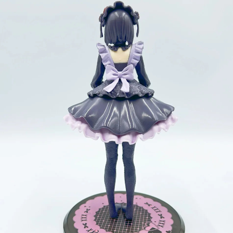 My Dress-Up Darling Two Anime Figure Standing And Sitting Black Maid Outfit Kitagawa Marin Action Figure Collection Model Toys