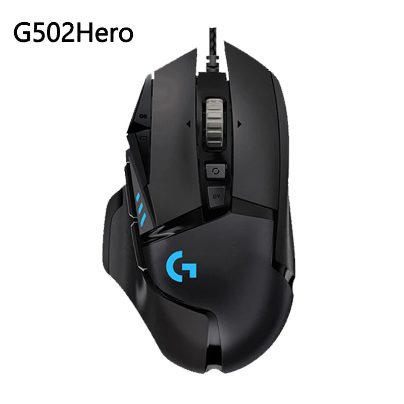 Logitech G502 HERO Esports Gaming Wired Mouse, 25600DPI Adjustable, 11 Programmable Keys,Dual-mode roller, Ergonomic Design, RGB