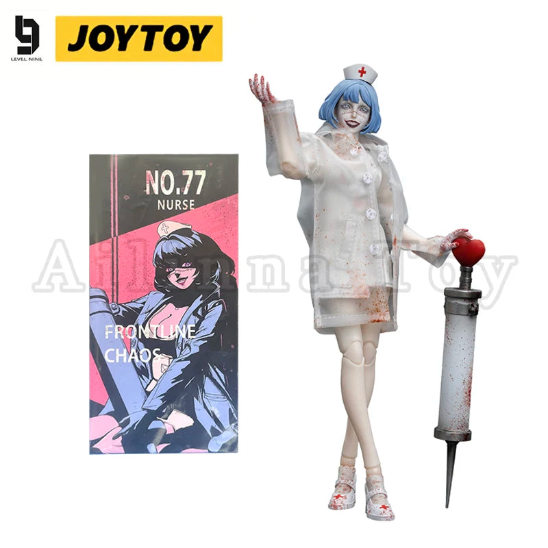 JOYTOY Level Nine 1/12 Action Figure Frontline Chaos DR.WHITE NO.77 Anime Military Model