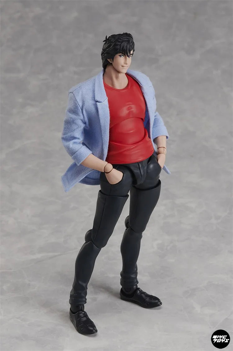 In Stock GSC BUZZMOD 1/12 Scale Theater Version Ryo Saeba Japanese Anime Figure 15.5cm Action Figure Doll Toys Collection