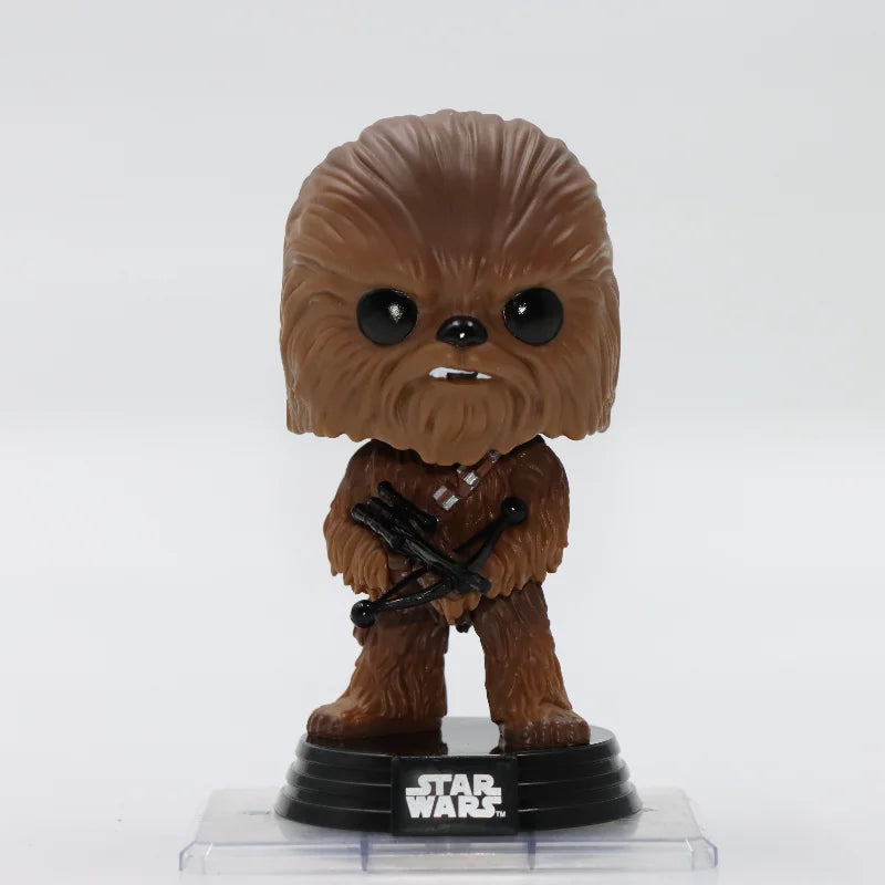 Original Funko Pop Star Wars Chewbacca #596 Action Figure Vinyl Figure Figurine Model Toy Gift Collectible Doll Decoration