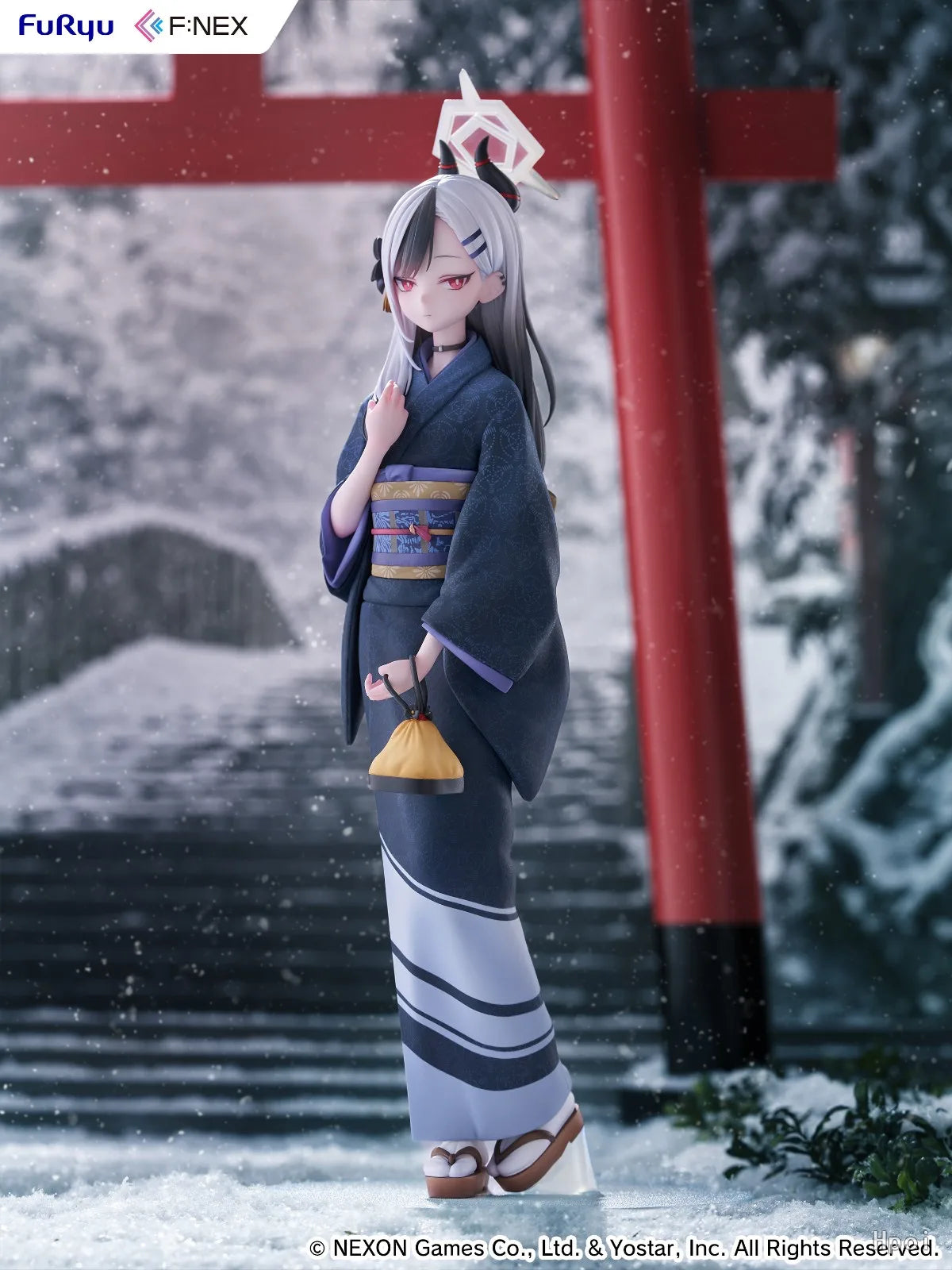 【MT】Original F:NEX Blue Archive Onikata Kayoko‌ January 1/7 Scale Figure Toy Collection Model Ornament