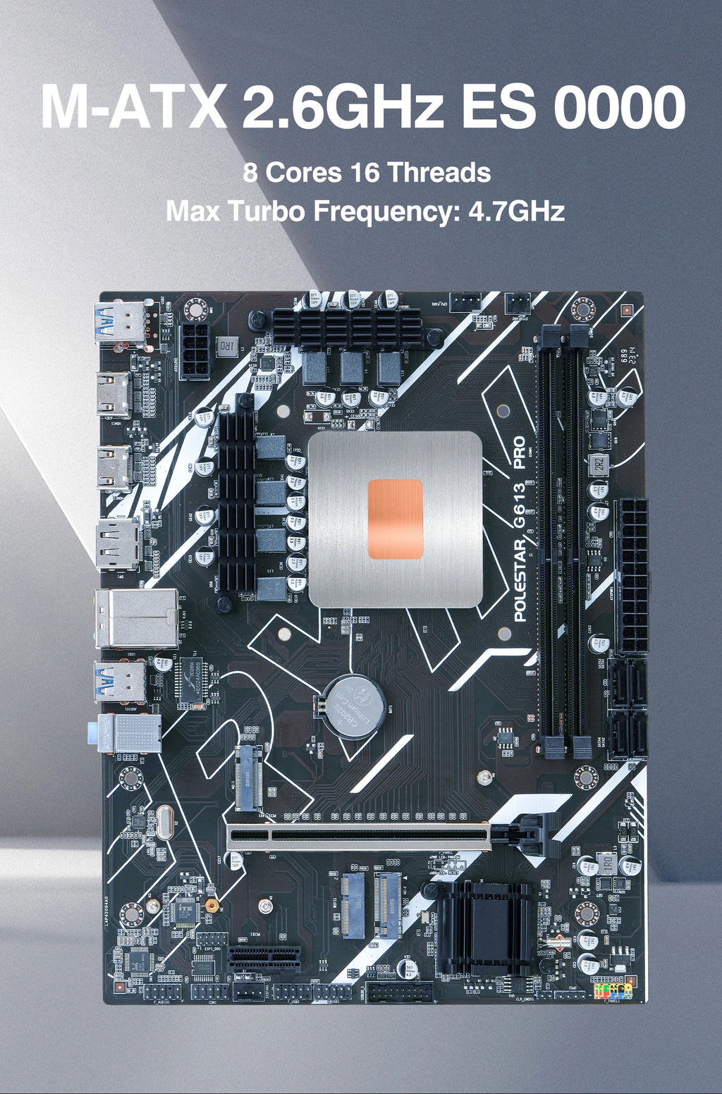 DIY-Gaming-Computer-Motherboard mit integriertem 11. Kit IntelCore CPU 0000 ES 2,6 GHz (siehe Kit i9 1198** i9 11900) DDR4