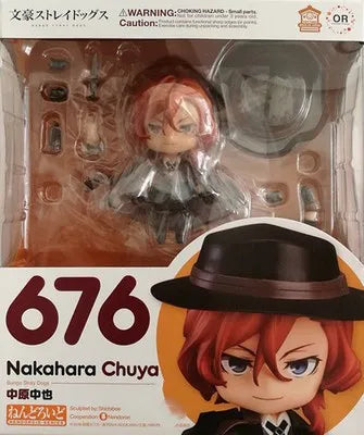 10cm #893 Nakajima Atsushi PVC Actionfigur Anime Figur #657 Dazai Osamu Figur Sammlung Modell Puppenspielzeug