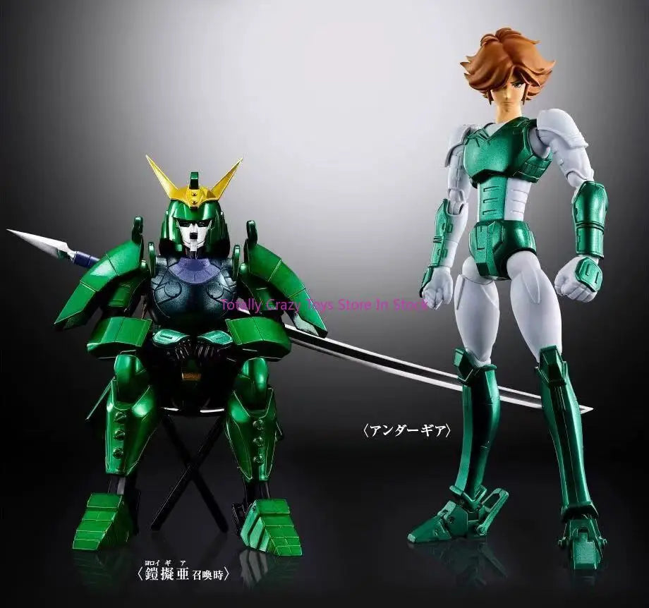 Original In Stock Bandai  Samurai Troopers Ronin Blaze Flame God Anime Figure Collection Model Dolls Action Figurine （S）