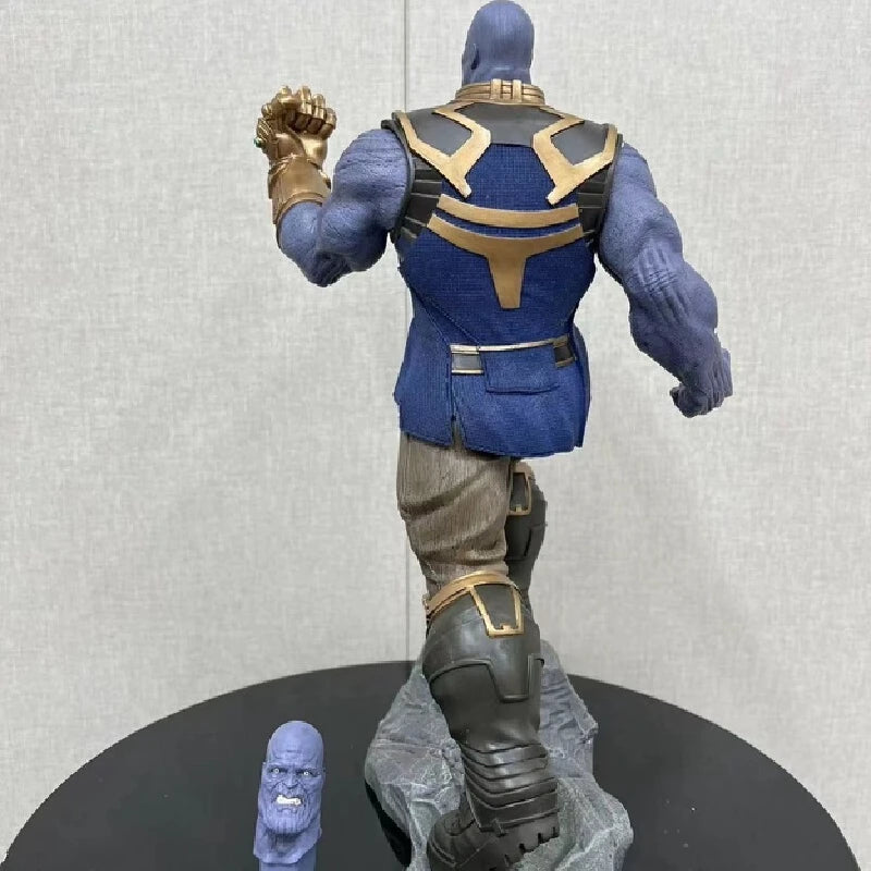 40cm Thanos Gk Resin Statue Infinity War Boxed Collectible Model Epic Movie Scene Figure For Marvel Lovers