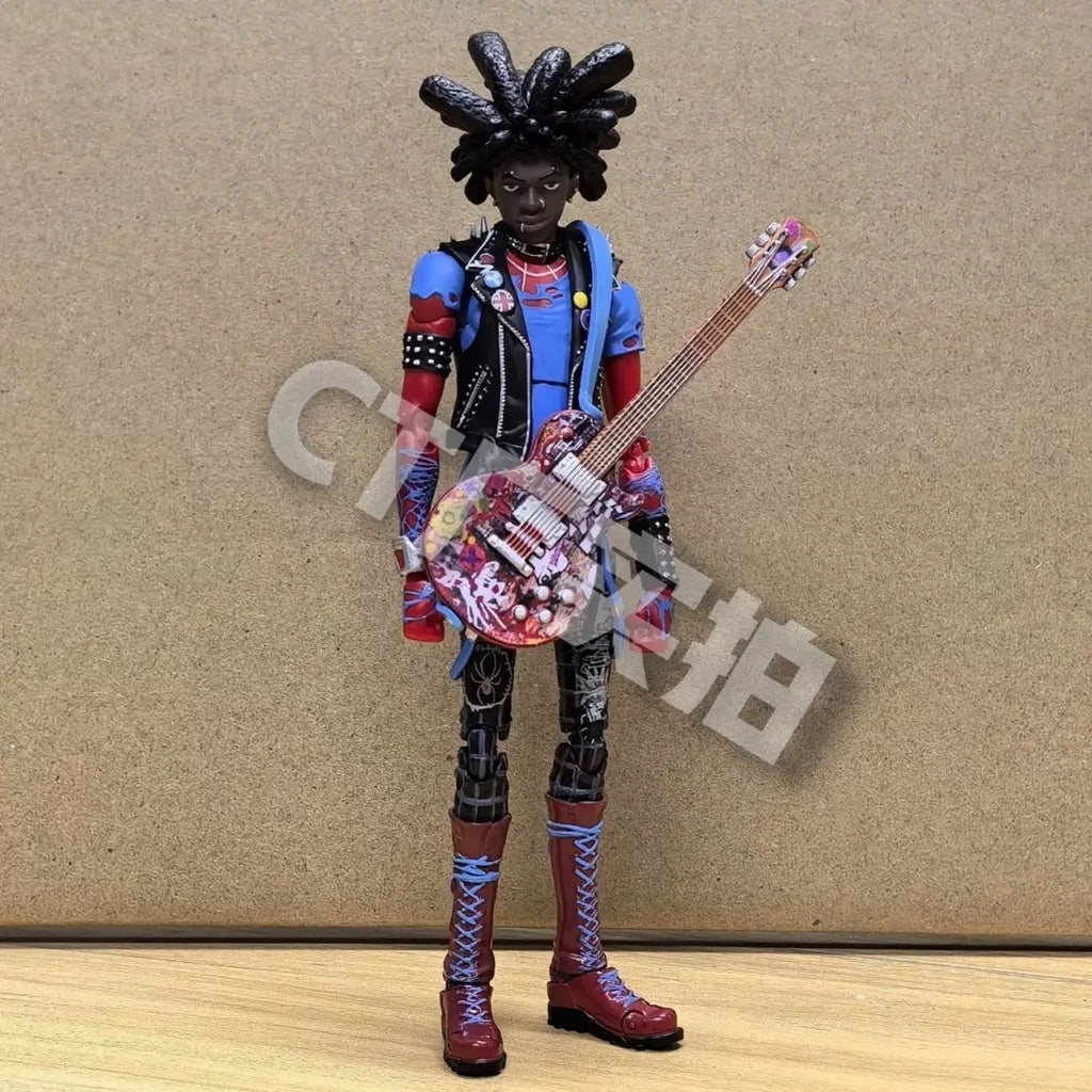 In Stock Ct Toys Spiderman Spider-Punk Spider-Man Across The Spider-Verse Shf Anime Action Figure Figurine Custom Gifts Toys