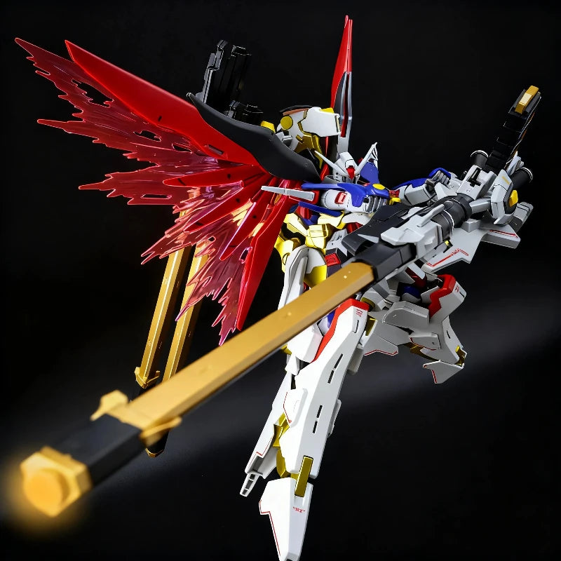 Star HG CE 1/144 Destiny 2 Zeus Silhouette Assembly Model Kit Painted Action Figure Big Light Wing Anime Toy Collectible Gift