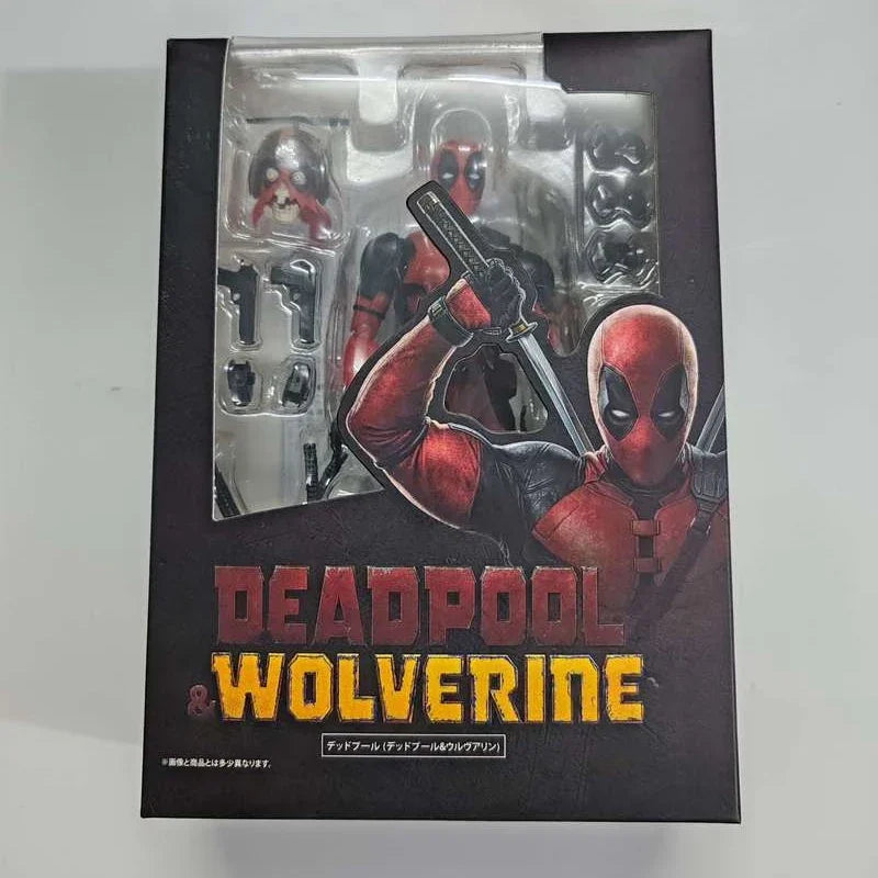 Marvel Legends Deadpool 3 Action Dolls Hand-Made Founder Model Toys Collectible Ornaments For Boys' Holiday Birthday Gifts