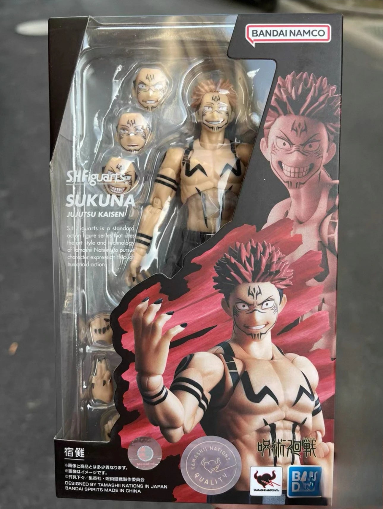 100% Original SHFiguarts Jujutsu Kaisen Action Figures Set - Aoi Satoru Gojo Itadori Yuji Fushiguro Megumi Ryomen Sukuna