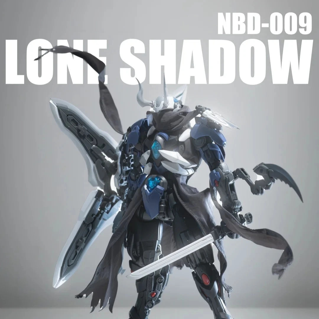 【In Stock】HEMOXIAN LONE SHADOW 1/100 MG NBD-009 NONZERO STUDIO OVER ZERO Assembly Model Kit Action Figure Collectible Toy