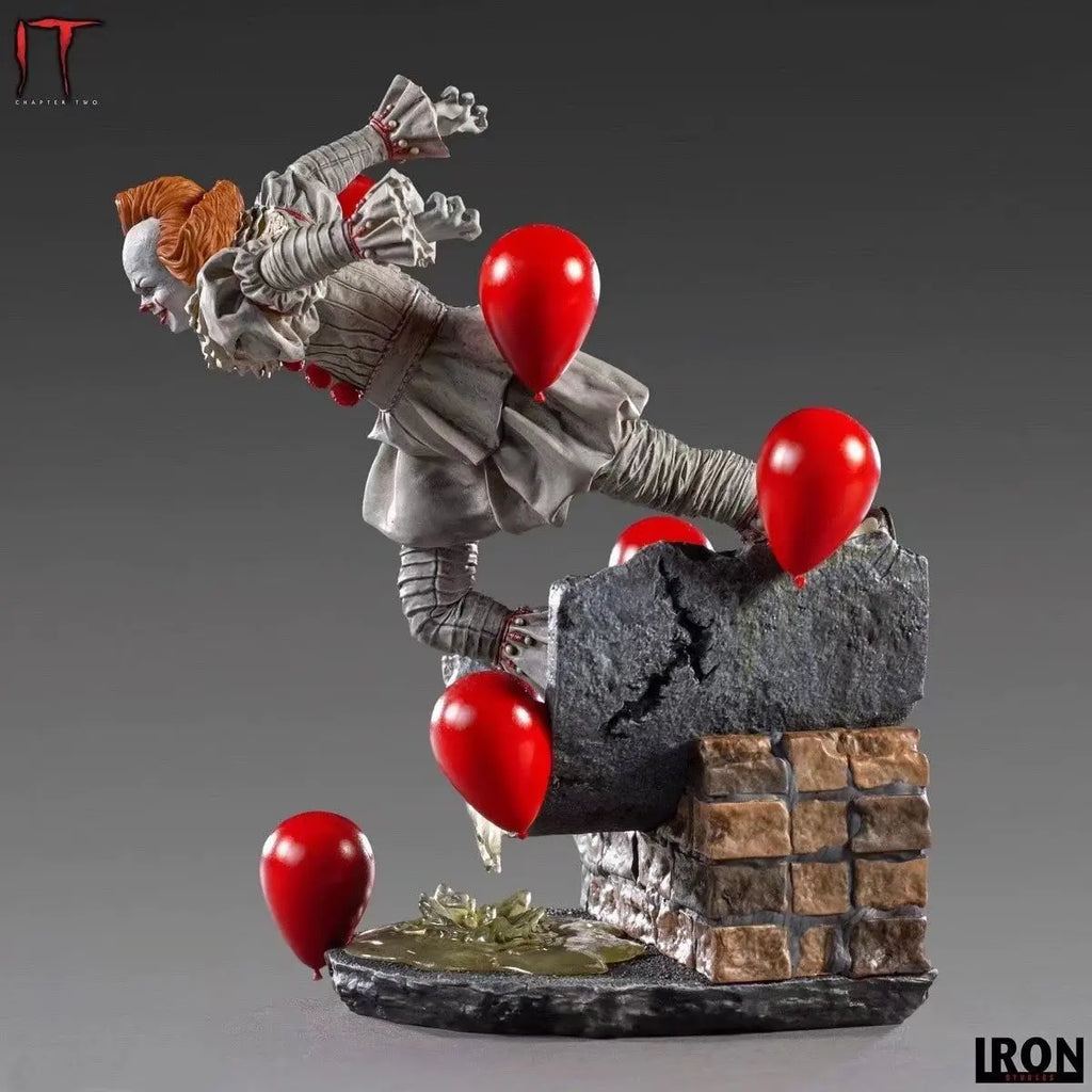 1/10 Iron Studios Movie Stephen King'S It Pennywise Joker Action Figure Anime Figure Pvc Statue Collection Model Desk Toy Gift