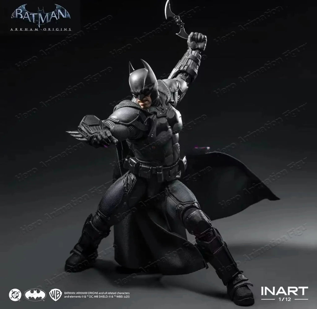 Out of stock INART "Batman: Arkham Origins" Batman 1/12 Action Figure Soldier Standard Edition