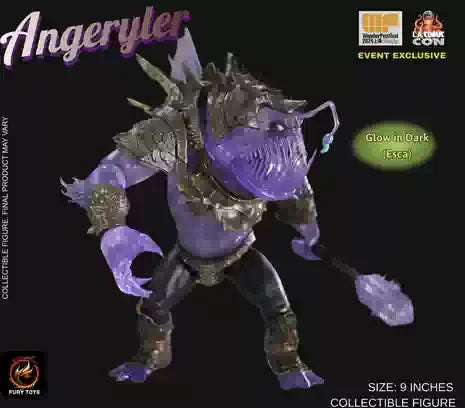 In Stock Furytoys Fury Studio Mountain And Sea Demon Record Lantern Fish Action Doll Toy Collection Gift