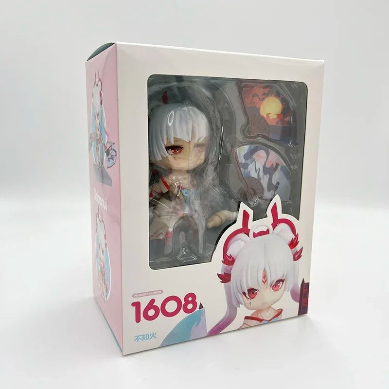 #1608 Onmyoji Shiranui Anime Figure Onmyoji Honkaku Gensou RPG Shiranui Action Figure Collection Model Doll Toys Gift 10cm