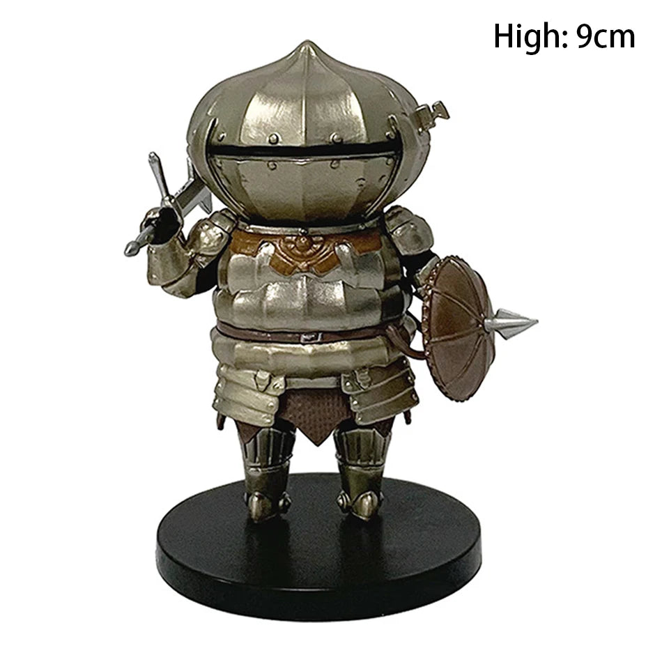 In stock Anime action figure Dark Souls Q version Solaire Artorias Ornstein Fire Keeper, Anime doll, toy model for child gifts