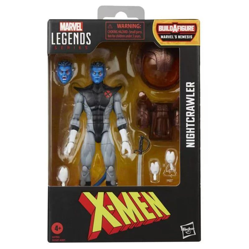 In Stock Hasbro Marvel Legends Series x-men Nemesis Set Wolverine Gambit Marrow 6-inch action figure model gift toy collectibles